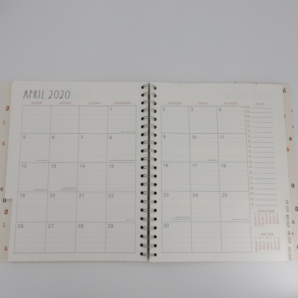 🆕️ RAE DUNN. BEST YEAR EVER.  2019/2020 Planner - Picture 7 of 7